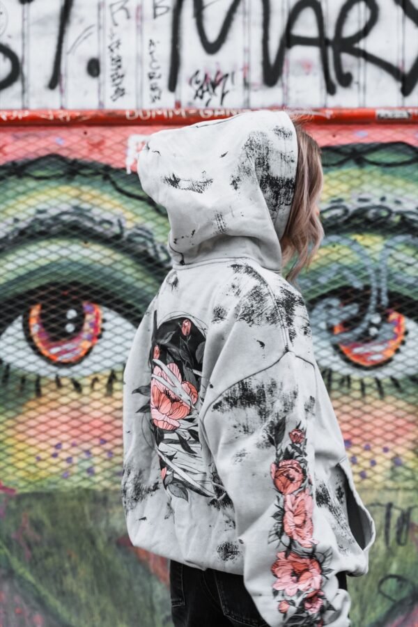 Dead Bloom - Oversized Hoodie - Image 2