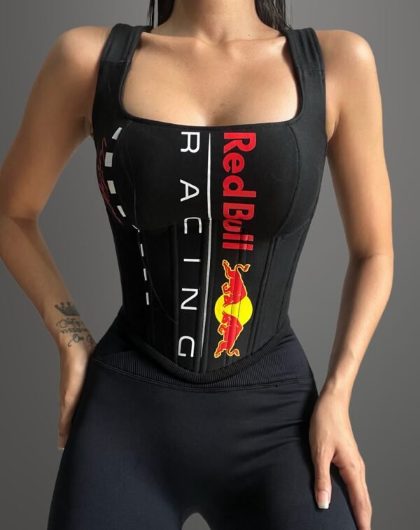 Women's Racing-Inspired Corset Top - Image 2