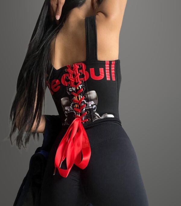 Women's Racing-Inspired Corset Top - Image 4