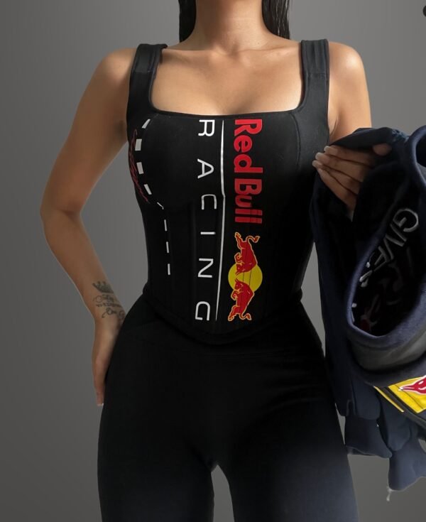 Women's Racing-Inspired Corset Top - Image 7