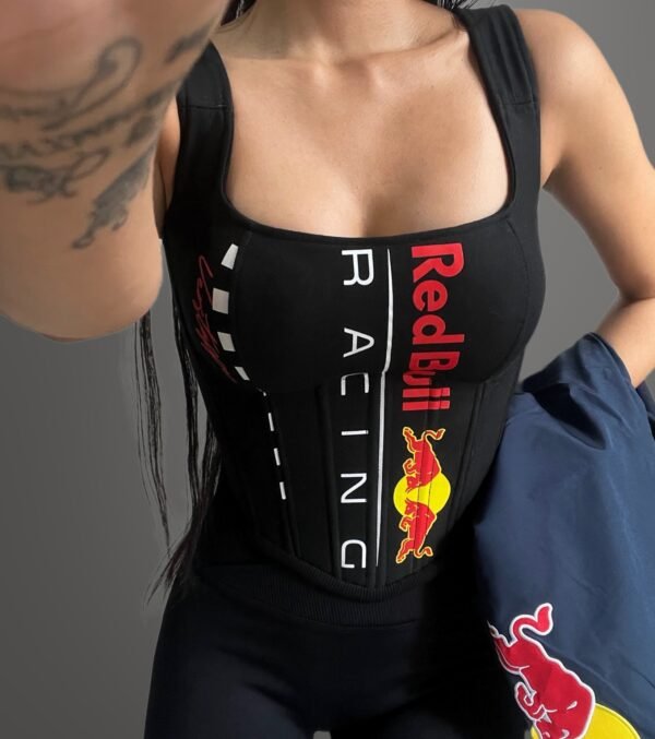 Women's Racing-Inspired Corset Top - Image 3